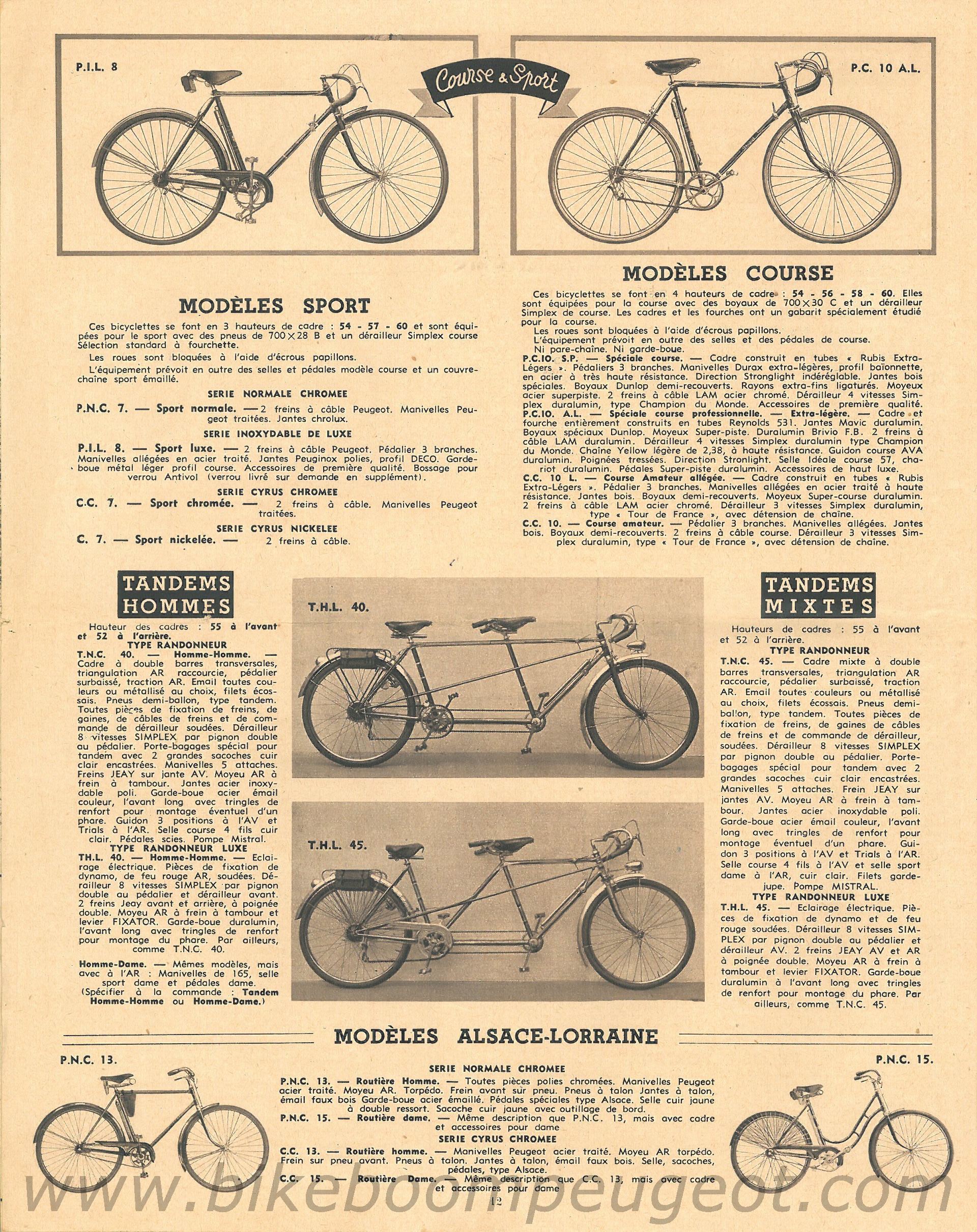 Vélo De Course Ancien Ducheron - Tour De France 1950 - Simplex LJ Juy